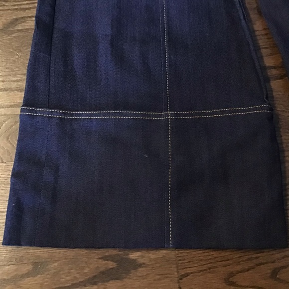 Cinq A Sept Dark Blue Denim Cullots/jeans size 4/6 - Picture 7 of 15